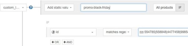 google-compras-etiquetas-personalizadas-datafeedwatch-feed-regras-preto-sexta-feira-promo